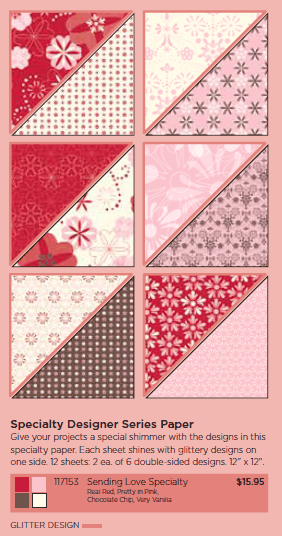 Sending Love Designer Series Paper